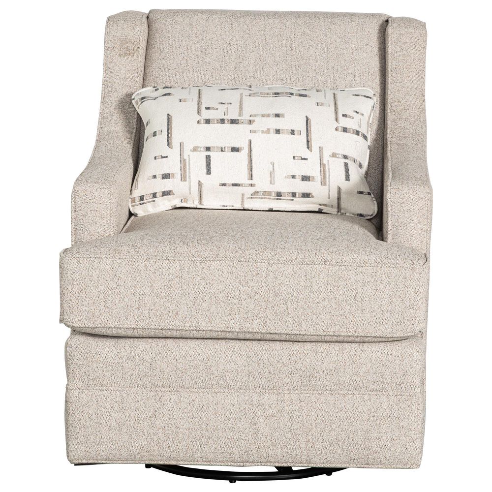 England Furniture Reagan Swivel Glider in Julien Cork, , large