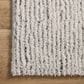 Loloi Levitt Shag 4" x 6" Ivory and Grey Area Rug, , large