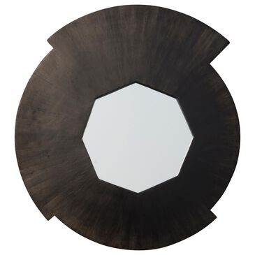 Sagebrook Home 23" Round Mirror in Black, , large