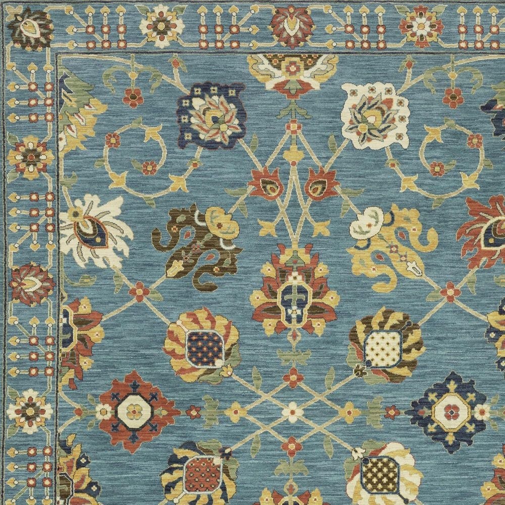 Oriental Weavers Francesca FR01E 6&#39;7&quot; x 9&#39;6&quot; Blue Area Rug, , large