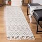 Safavieh Natura NAT353A 2"3" x 14" Ivory and Black Runner, , large
