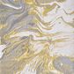 Kas Oriental Rugs Luna Watercolors 3"3" x 4"11" Gold and Grey Area Rug, , large