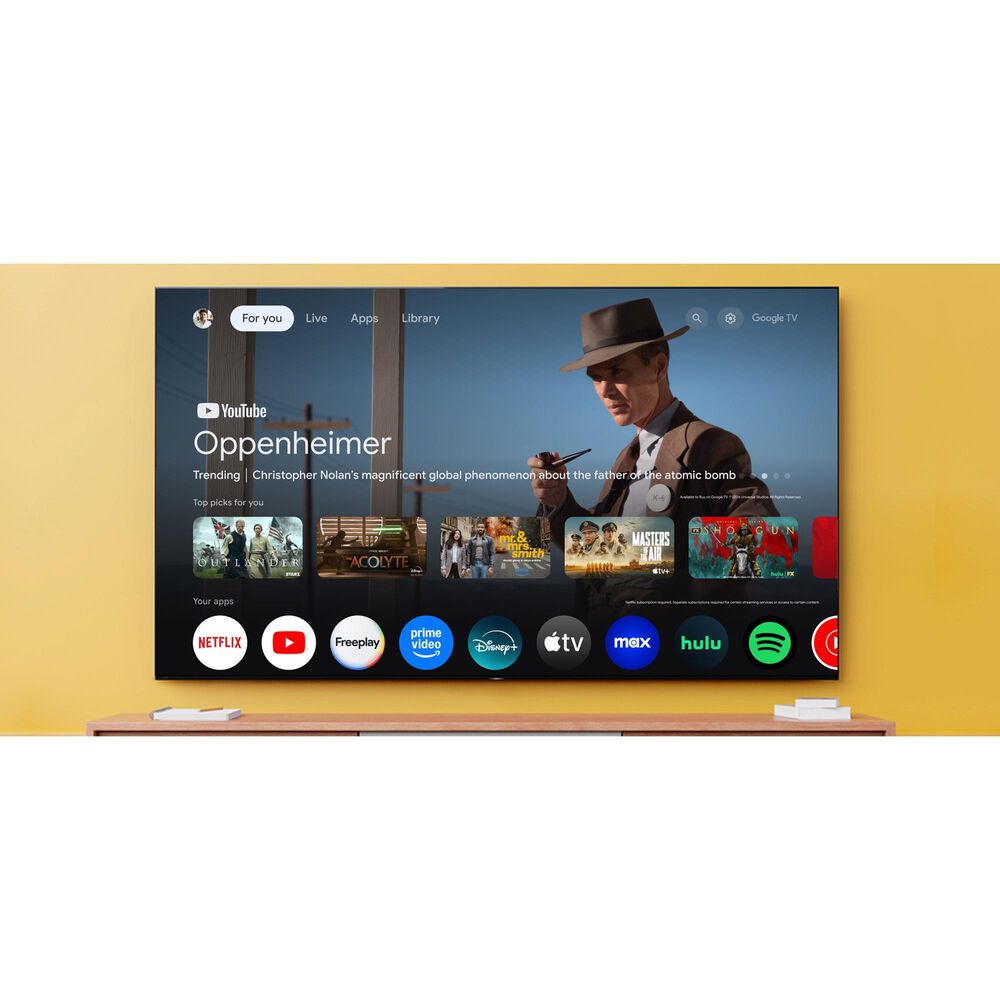 Sony 65&quot; Class BRAVIA 8 QD-OLED 4K HDR with Google Assistant in Black - Smart TV, , large