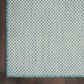 Nourison Courtyard Ivory and Aqua 8" x 10" Indoor/Outdoor Area Rug, , large