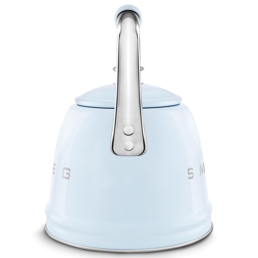 SMEG 2.3L 50&#39;s Style Stovetop Whistling Kettle in Pastel Blue, , large