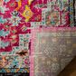 Safavieh Monaco MNC253J-28 2"2" x 8" Fuchsia/Grey Runner, , large