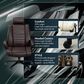 Regency Global Sourcing DuraForce Big and Tall Ergonomic Executive Office Chair in Brown, , large