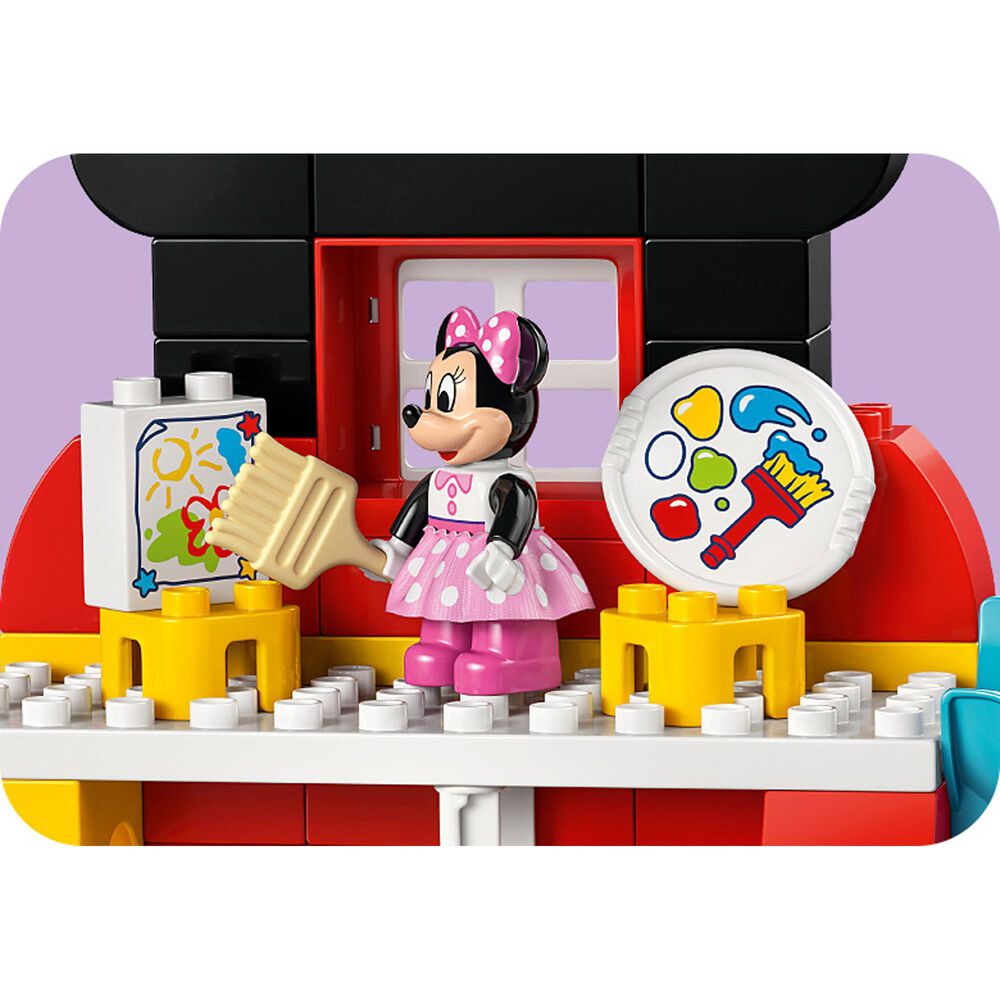 LEGO Duplo Mickey Mouse Clubhouse with Minnie and Pluto Building Set, , large
