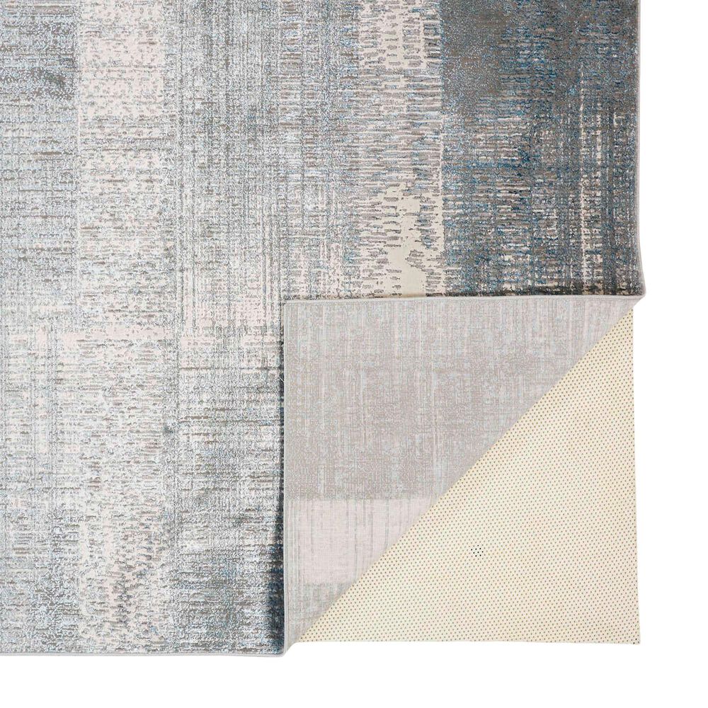 Feizy Azure 6&#39;7&quot; x 9&#39;6&quot; Blue and Beige Area Rug, , large