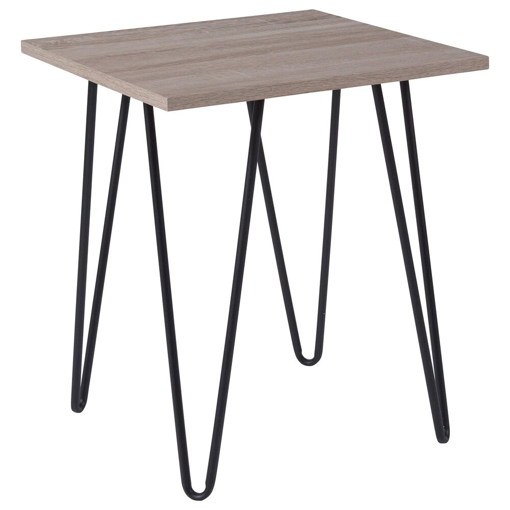 Flash Furniture Oak Park End Table in Brown, , large