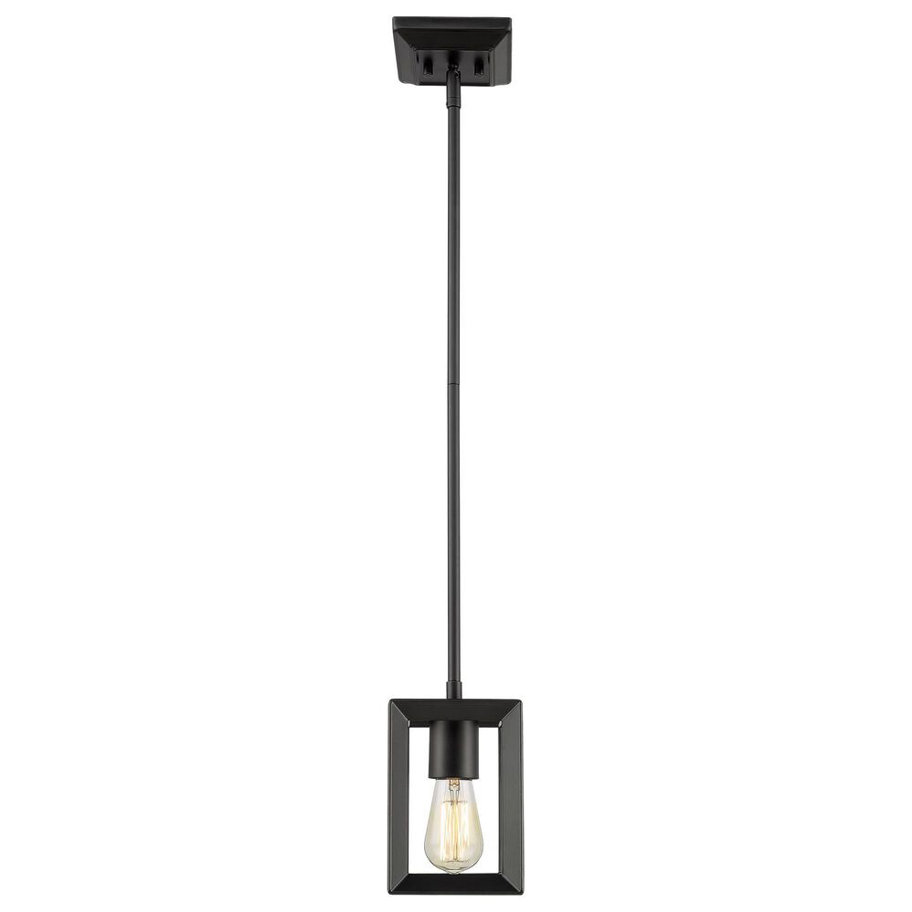 Golden Lighting Smyth Mini Pendant in Matte Black, , large