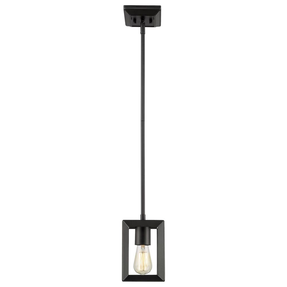 Golden Lighting Smyth Mini Pendant in Matte Black, , large