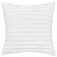 J. Queen New York Darby 20" Square Throw Pillow in White, , large