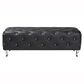 Baxton Studio Stella Accent Bench in Black, , large