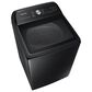 Samsung 5.2 Cu. Ft. Smart Top Load Impeller Washer and 7.4 Cu. Ft. Electric Dryer in Brushed Black, , large