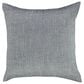 Ann Gish Isla 24" x 24" Square Throw Pillow in Slate, , large
