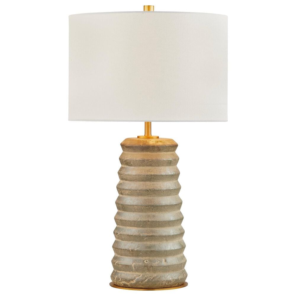 Southern Lighting Josephine Table Lamp in Brown and Gray, , large