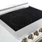 Forno Paolo 30" Freestanding Electric Range in White, , large