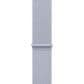 Apple Watch Series 10 GPS + Cellular 46mm Silver Aluminum Case with Blue Cloud Sport Loop, , large