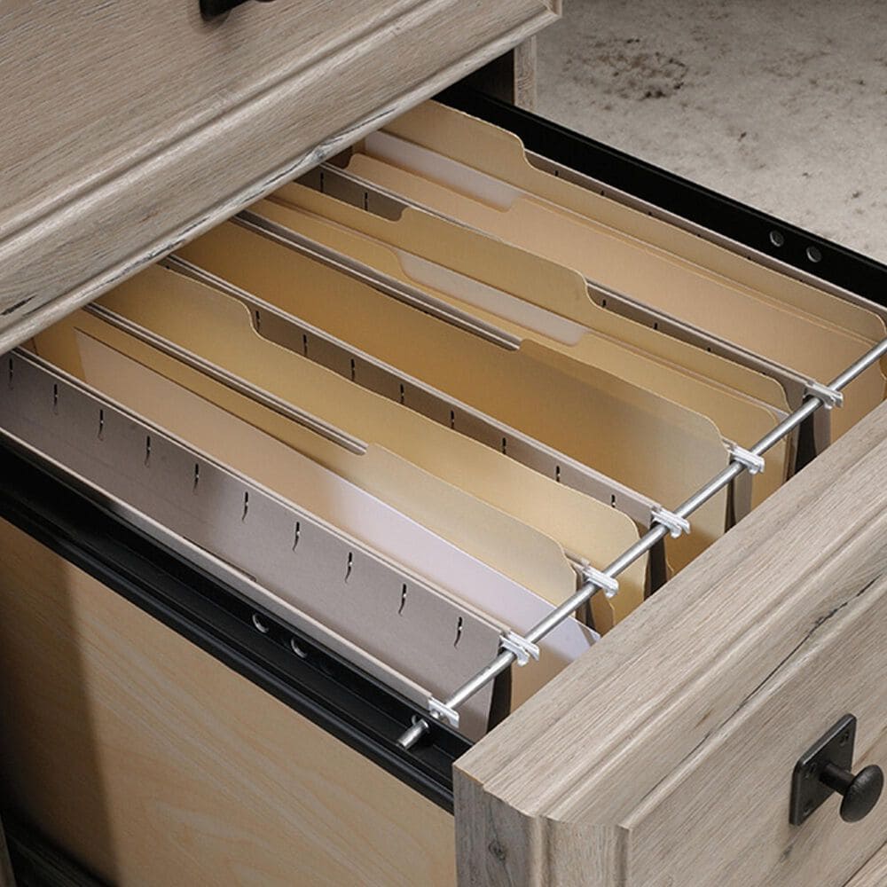 Sauder Palladia L-Shaped Desk in Split Oak, , large