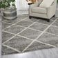 Nourison Brisbane BRI03 8"2" x 10" Ash Area Rug, , large