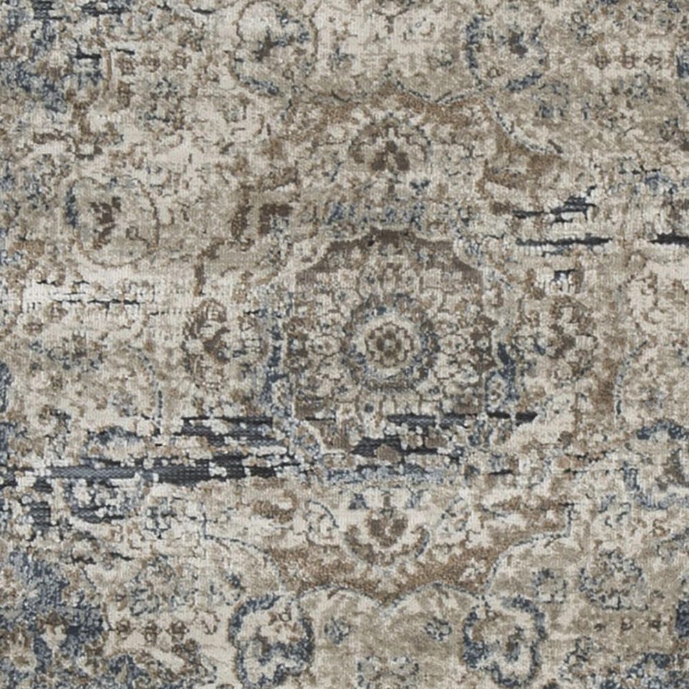 Ashley South  8&#39; x 10&#39; Blue and Beige Area Rug, , large