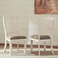 Signature Design by Ashley Bolanburg Side Chair in Antique White, , large