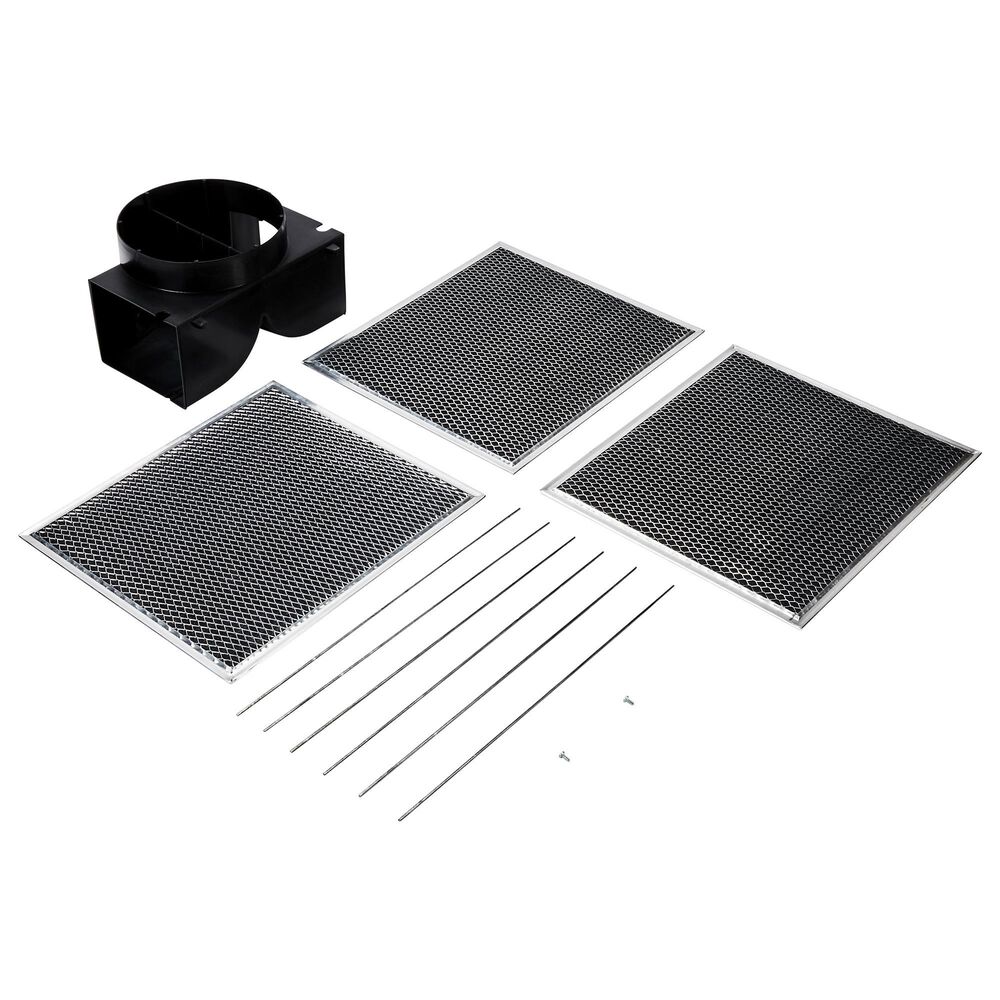 Whirlpool Range Wall Hood Recirculation Kit in Black, , large