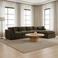 CityLine Leigh Coffee Table in Brown, , large
