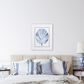 Propac "Indigo Tropical Leaf IV" Wall Art in Blue, , large