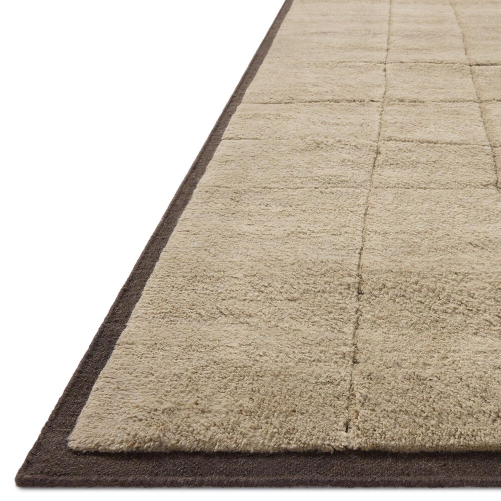 Loloi Bracken Espresso and Pebble 4' x 6' Area Rug, , large