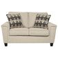 Ashley Abinger Loveseat in Natural, , large