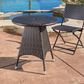Hearth and Haven Corsica Patio Bistro Table in Brown, , large