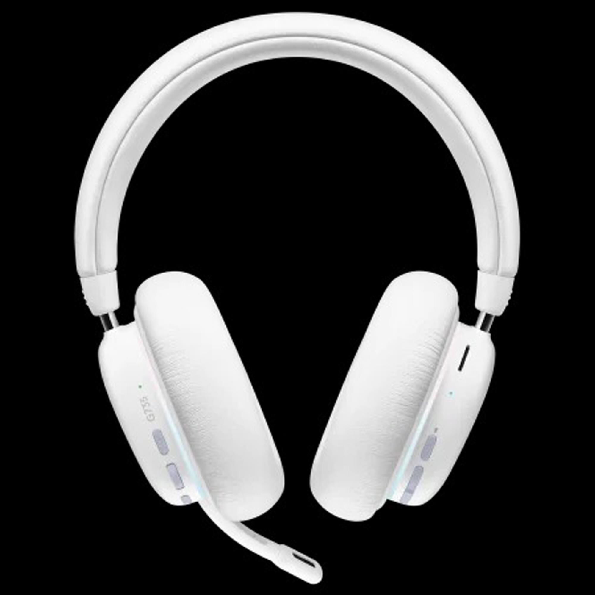 Logitech white top wireless headset