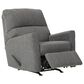 Signature Design by Ashley Dalhart Rocker Recliner in Charcoal, , large