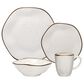 Oxford Ryo Porcelain 16-Piece Dinnerware Set in Sandbar, , large