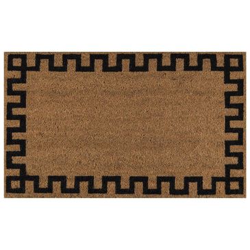 Momeni Erin Gates Park PAR-4 1"6" x 2"6" Natural Door Mat, , large