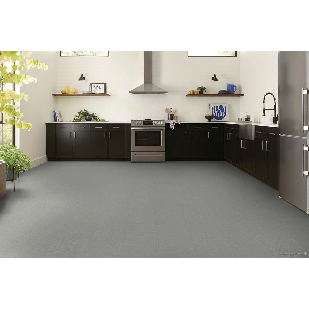 COREtec Balanced Retreat Silvermist Concrete 12" x 24" Luxury Vinyl Tile, , large