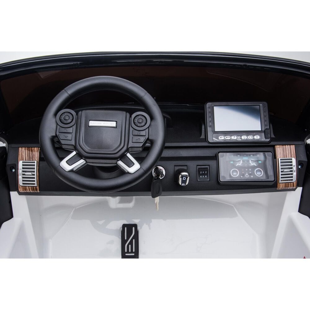 Best Ride On Cars Range Rover 12Volt 2 Seater in White, , large