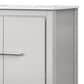 Lexora Home Lafarre 72" Double Bathroom Vanity in White with 2 cm White Cultured Marble Top and Rectangular Sinks, , large