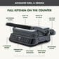 Green Pan 14.5" Advanced Contact Grill and Griddle in Graphite, , large