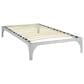 Modway Ollie Twin Platform Bed Frame in Sliver, , large