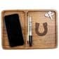 The Royal Standard Horseshoe Etched Wood Valet Tray in Natural, , large