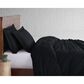 Pem America Brooklyn Loom Classic 3-Piece King Duvet Set in Black, , large