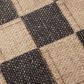 Loloi 22" Square Checkered Throw Pillow in Black and Multicolor, , large