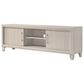 Crown Mark Charlie 71" TV Stand in White, , large