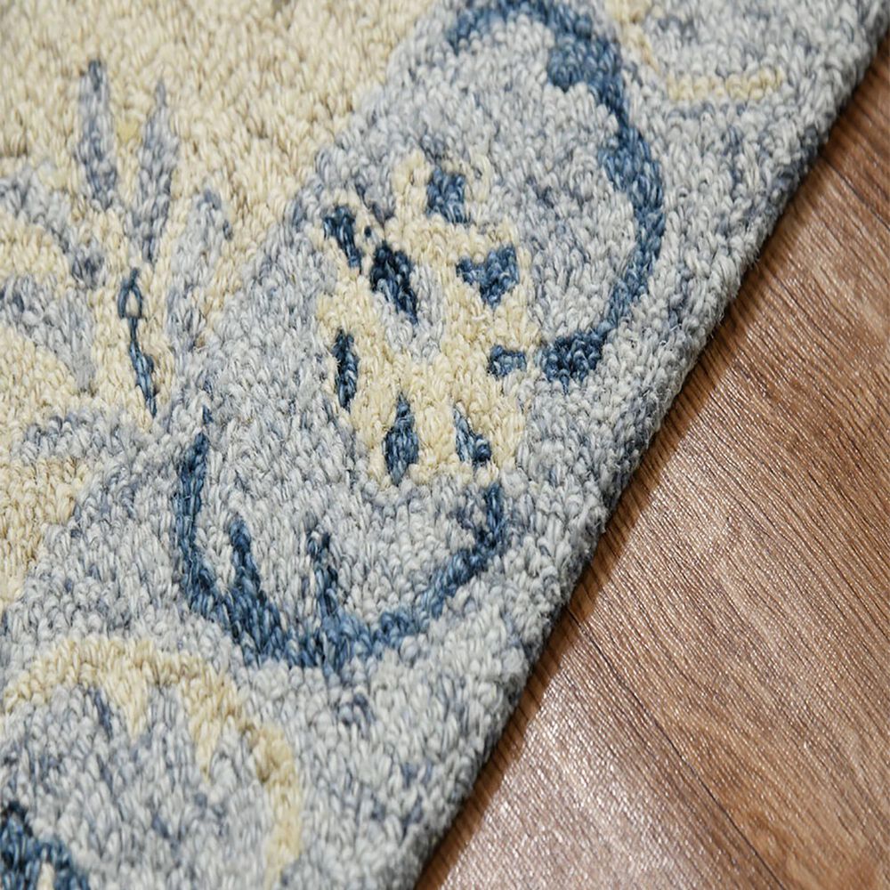 Amer Rugs Romania 8&#39; x 10&#39; Light Blue Area Rug, , large