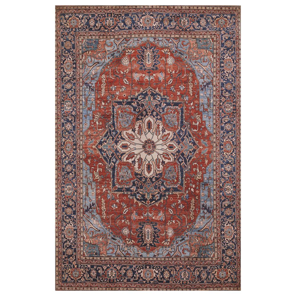 Momeni Afshar AFS-37 5" x 7"6" Red Area Rug, , large
