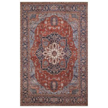 Momeni Afshar AFS-37 5" x 7"6" Red Area Rug, , large