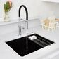 Blanco Liven Dual Mount Laundry Sink in Coal Black, , large